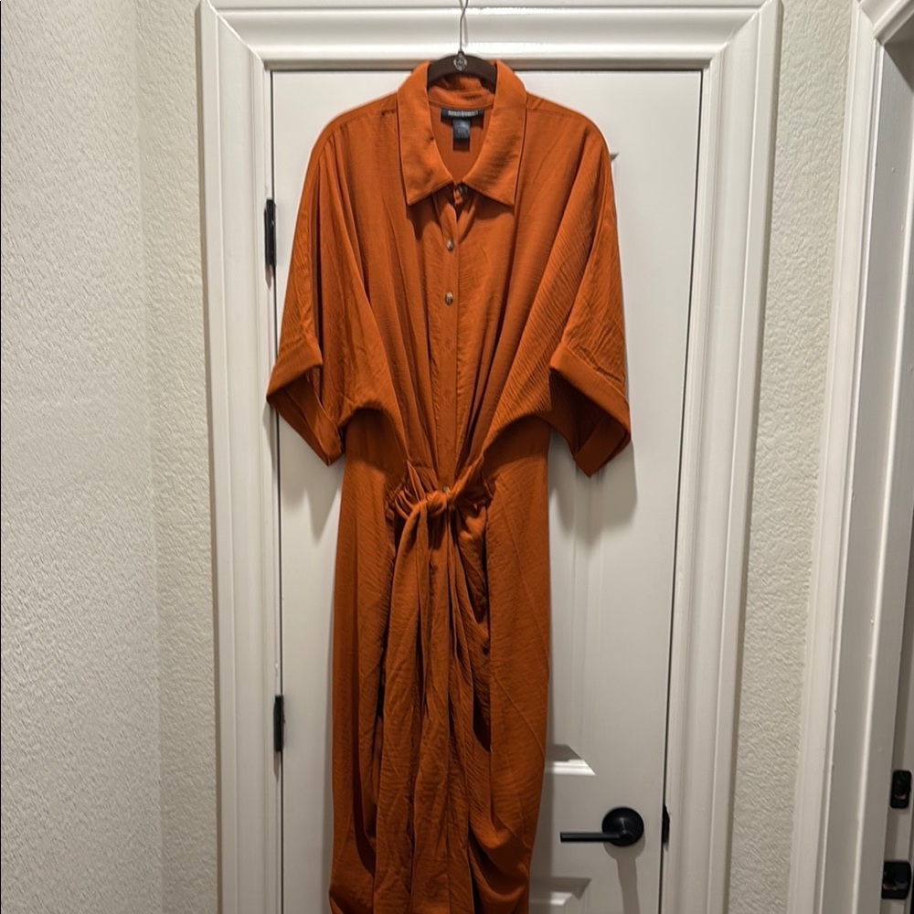 Ashley Stewart Orange dress
